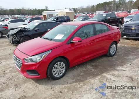 2022 Hyundai Accent Se z USA, uszkodzony, nr VIN 3KPC24A6XNE170074